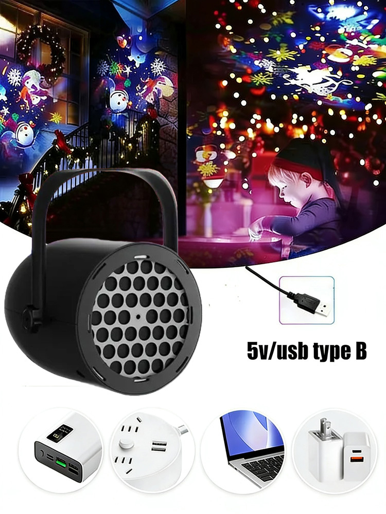 【Christmas + Snowflake】Projection Light