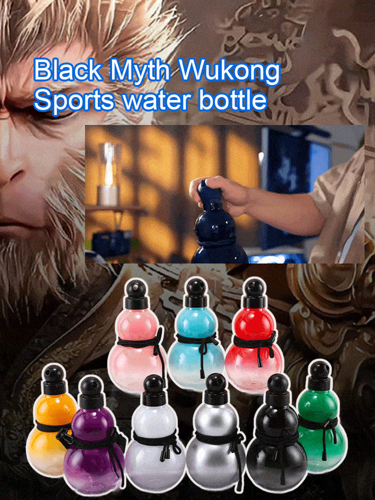 Wukong 🐵 same style gradient gourd 🍶 outdoor portable hand-held travel cup ☕️