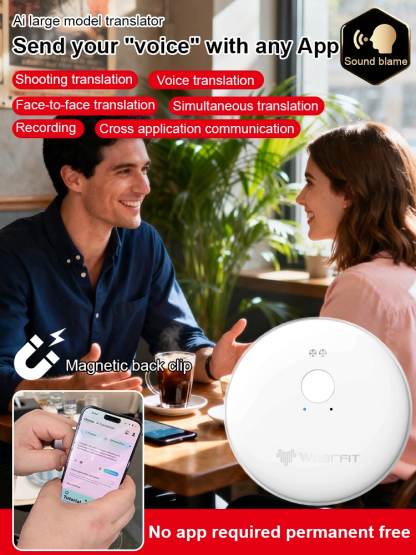 【Permanent No Extra Fees】A smartphone sticker AI translator that even translates dialects 📱🔄🌐