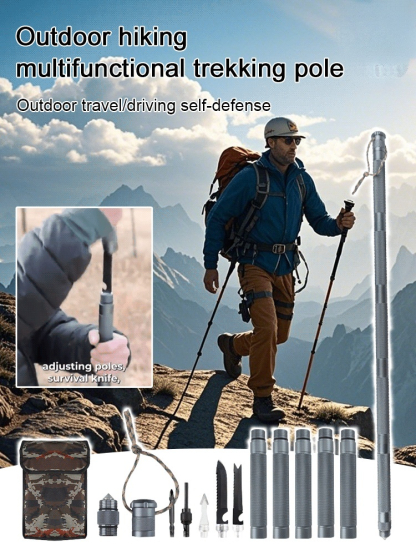 Lightweight Outdoor Mastery: The Excalibur Staff, Making Exploration Effortless!