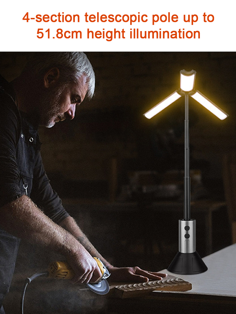 A must-have for outdoor camping! 🏕️ 3-in-1 multifunctional camping light with ultra-long battery life! 🔦✨