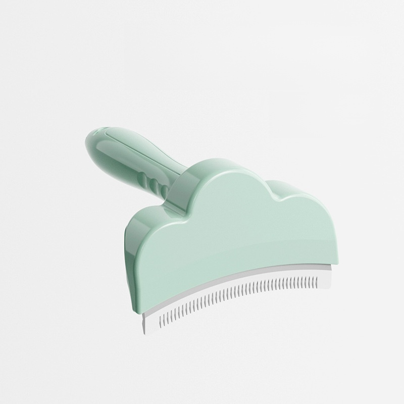 🐾 Pet Deshedding Brush for Dogs Cats Removes 95% Loose Fur Skin-Safe Curved Teeth Professional Results at Home 🏠 Free Glove Included