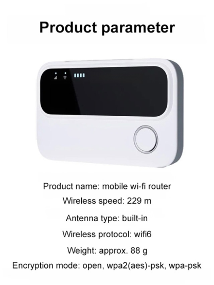 📊 No contractual obligation and no additional fees! 🚫📄⚡️ High-speed 🌟 and portable Wi-Fi to take with you! 📶