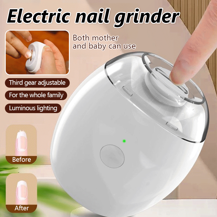 🍼 Gentle Love for Tiny Fingers & Senior Hands: The Ultimate Electric Nail File 🌟👴