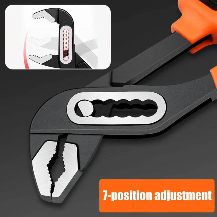 Multifunctional universal opening water pipe pliers