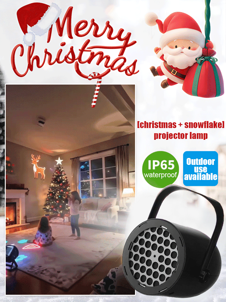 【Christmas + Snowflake】Projection Light