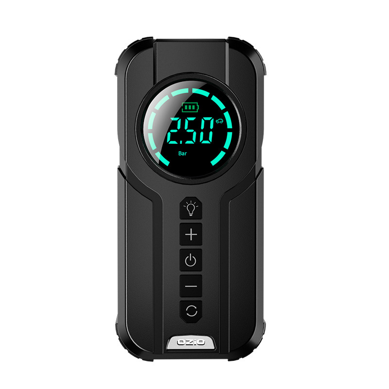 Car Battery Charger + Tire Inflator + Power Bank 3-in-1 🚗🔋