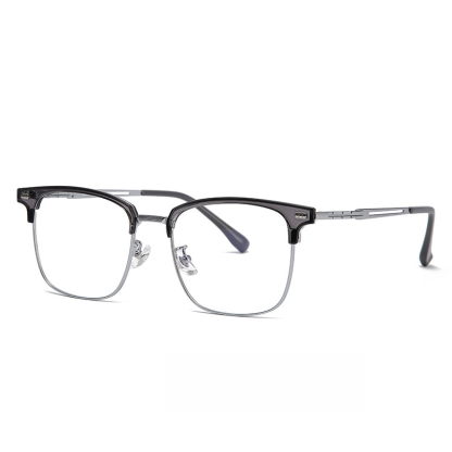  🌟 [Smart Zoom Reading Glasses] 💡 Blue light protection and automatic color change! ✈️ Accordion-style temple design made with aerospace titanium, comfortable fit without pinching! 😊