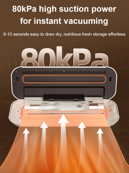【Three-step operation of vacuum preservation】Household cutter vacuum machine