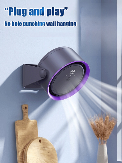 Desktop air circulation fan