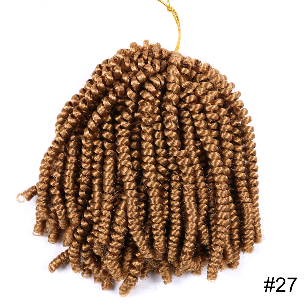 🌈 Effortlessly Chic 8-Inch, 15-Piece Double-Stranded Spring Dreadlocks 🚀 Quick and Easy to Wear for Stunning Hairstyles!