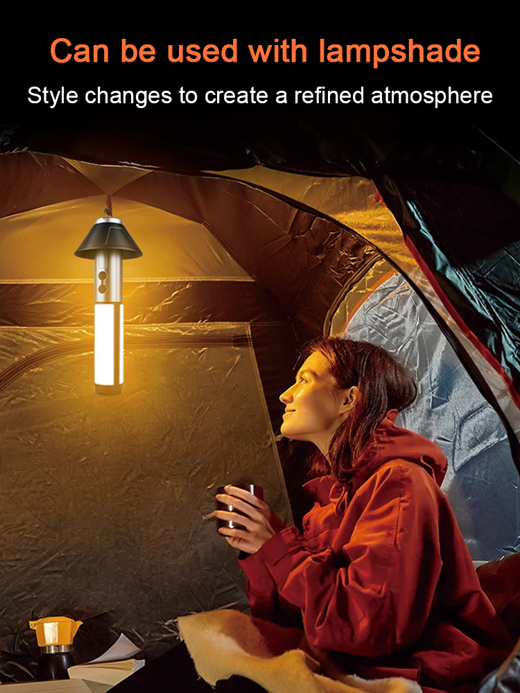 A must-have for outdoor camping! 🏕️ 3-in-1 multifunctional camping light with ultra-long battery life! 🔦✨