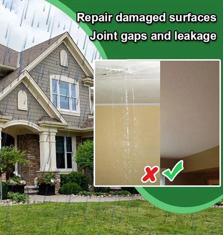 Apply once, no water leaks for 20 years! No professionals required! 🚿🔧