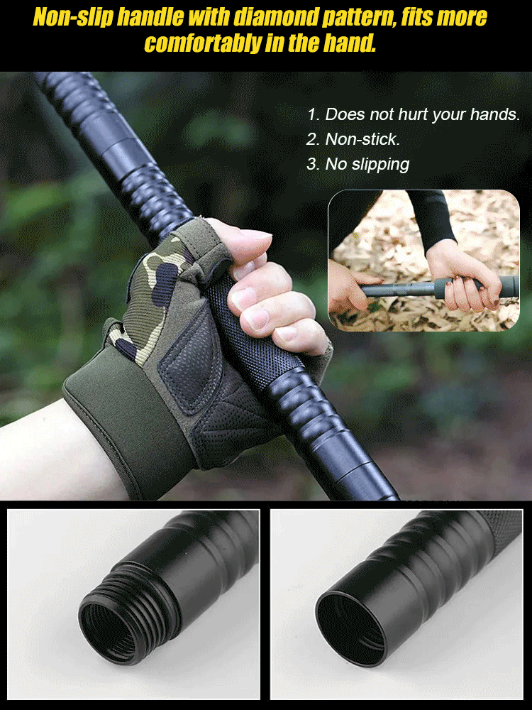 【Made with Titanium Alloy】Multi-Functional Self-Defense Climbing Tool 🧗♂️🔧