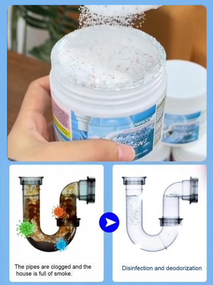 ✨ Instant Drain Fix: DissolvesHair and Grease in Seconds! 🔥