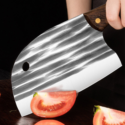 Handcrafted! A chop-and-cut kitchen knife that cuts through wire like cutting butter! 🔪🧈
