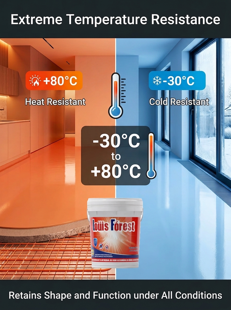DIY Luxury Floor Wall Coating ✨ Fast-Drying, Self-Leveling, 100%Safe Formula 🛡️
