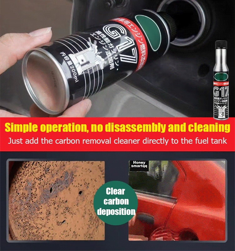 One bottle eliminates 10 years of carbon buildup, restoring your car's power system to new! 🚗✨