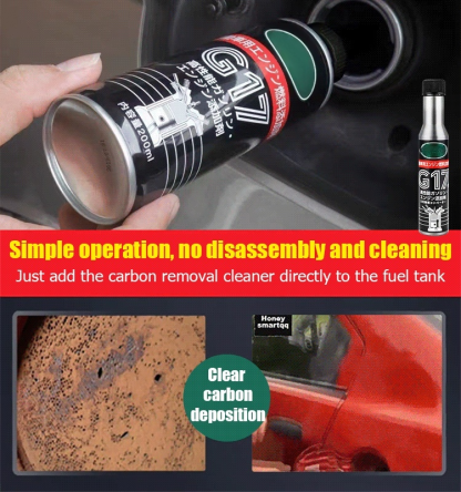 One bottle eliminates 10 years of carbon buildup, restoring your car's power system to new! 🚗✨