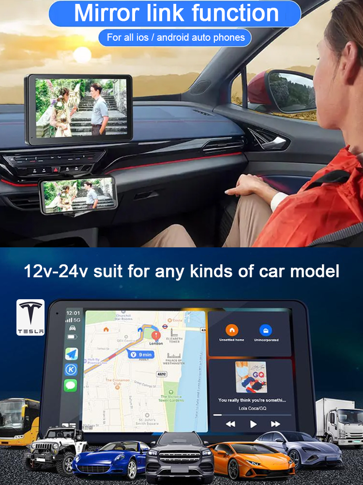 AI smart in-car wireless display CarPlay 🚗✨, instantly upgrading your old car to a better system! 🔧📈