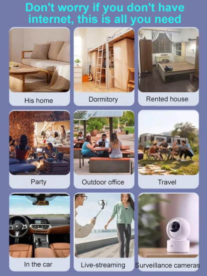 📊 No contractual obligation and no additional fees! 🚫📄⚡️ High-speed 🌟 and portable Wi-Fi to take with you! 📶