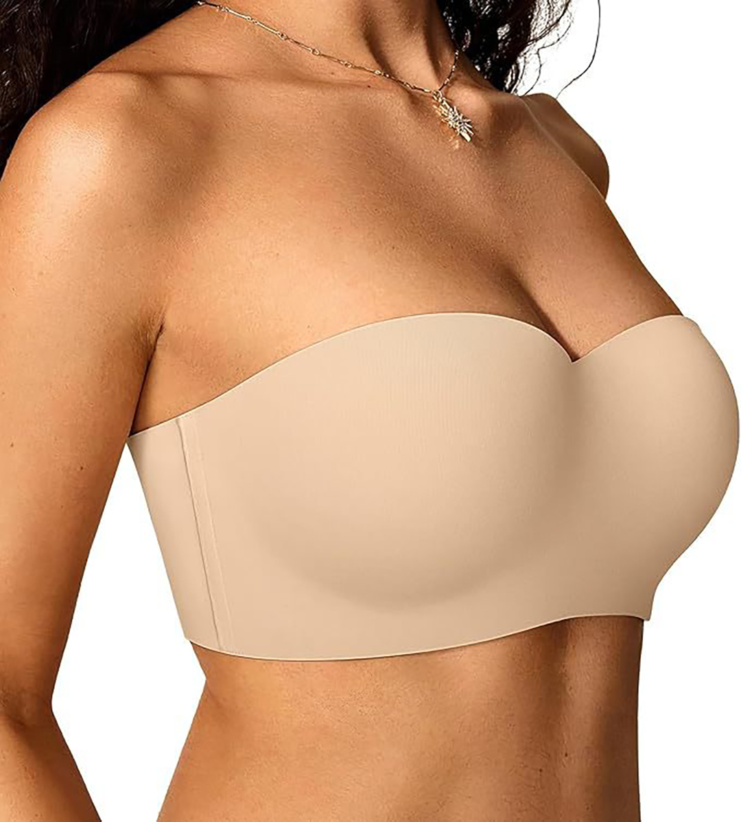 👙Anti-Gravity Strapless Bra | 24H Non-Slip | Breathable Fabric | Wire-Free Support | Multi-Way Wear | Seamless Fit ✨