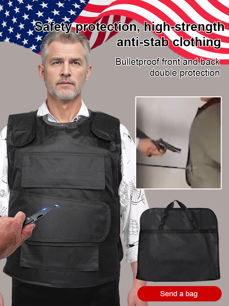 【Life-Saving Tool】Bulletproof and Stab-Proof Vest