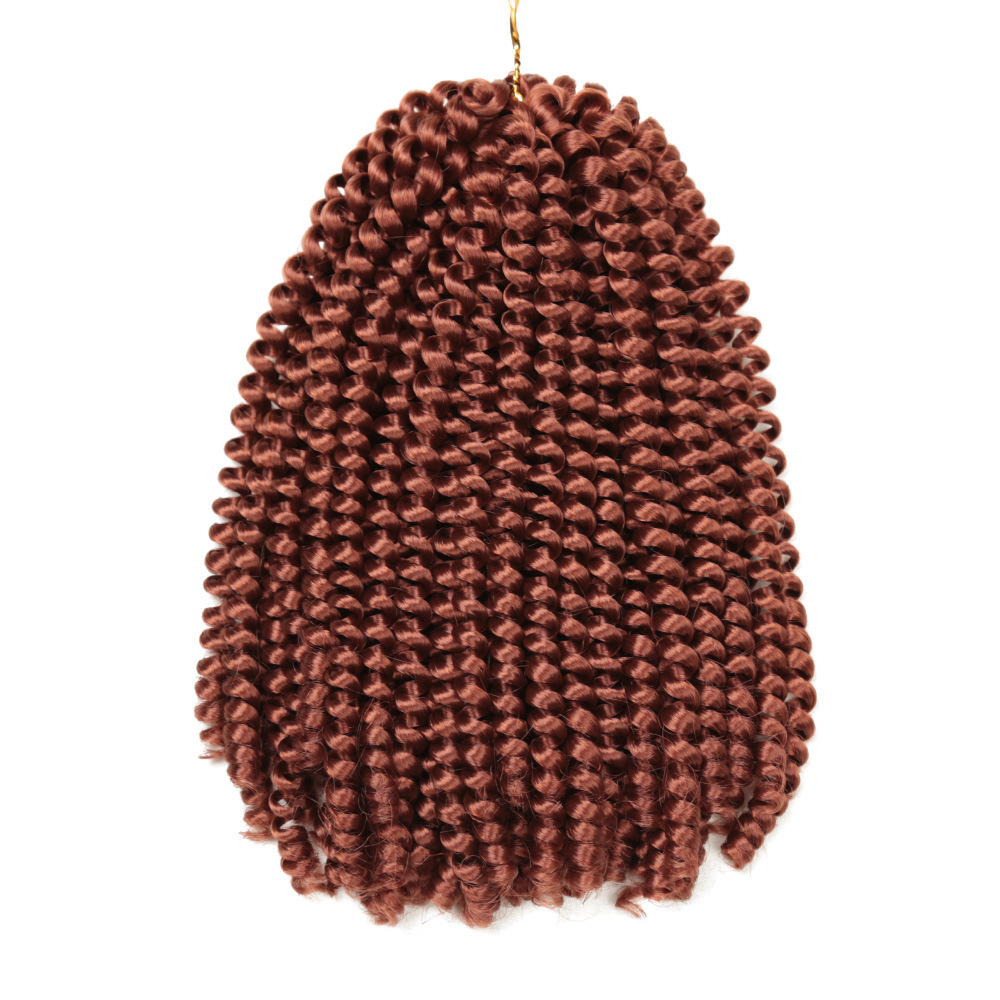 🌈 Effortlessly Chic 8-Inch, 15-Piece Double-Stranded Spring Dreadlocks 🚀 Quick and Easy to Wear for Stunning Hairstyles!