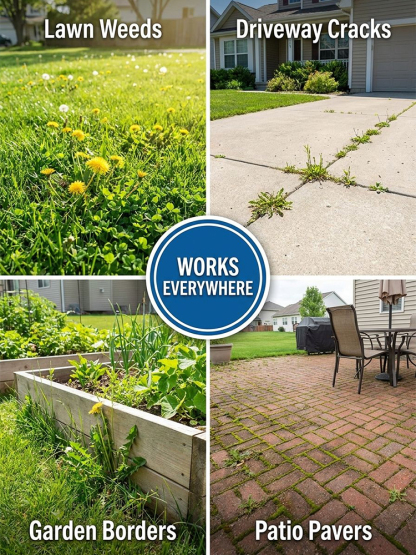 🌱Scientifically Engineered for US Soil♻️ Targeted Weed Removal | 10X Faster Eco-Friendly Herbicide