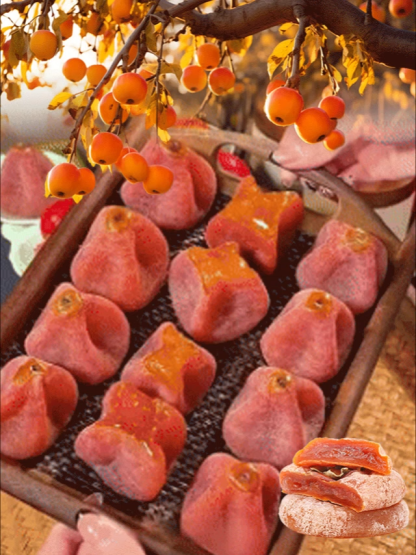 【Each pack contains 20 pieces】Directly from San Joaquin Valley Farms, these additive-free dried persimmons promise deliciousness. If you're not satisfied, even if there's only one left, you can get a full refund. 🍊✨