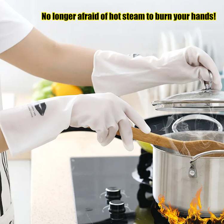 TF rubber non-slip durable housework gloves