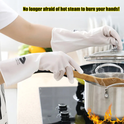 TF rubber non-slip durable housework gloves