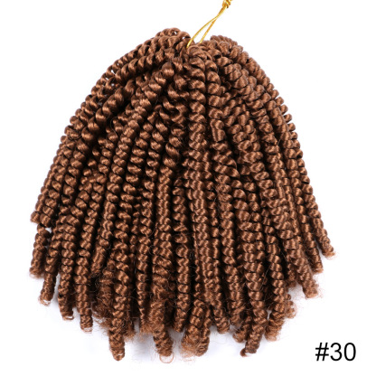 🌈 Effortlessly Chic 8-Inch, 15-Piece Double-Stranded Spring Dreadlocks 🚀 Quick and Easy to Wear for Stunning Hairstyles!