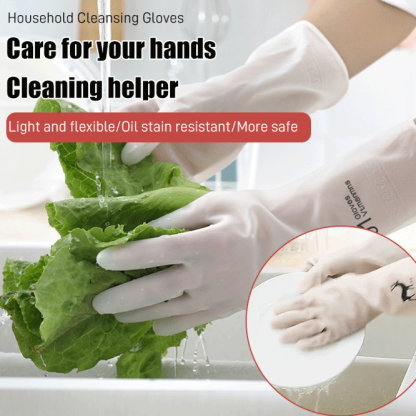 TF rubber non-slip durable housework gloves
