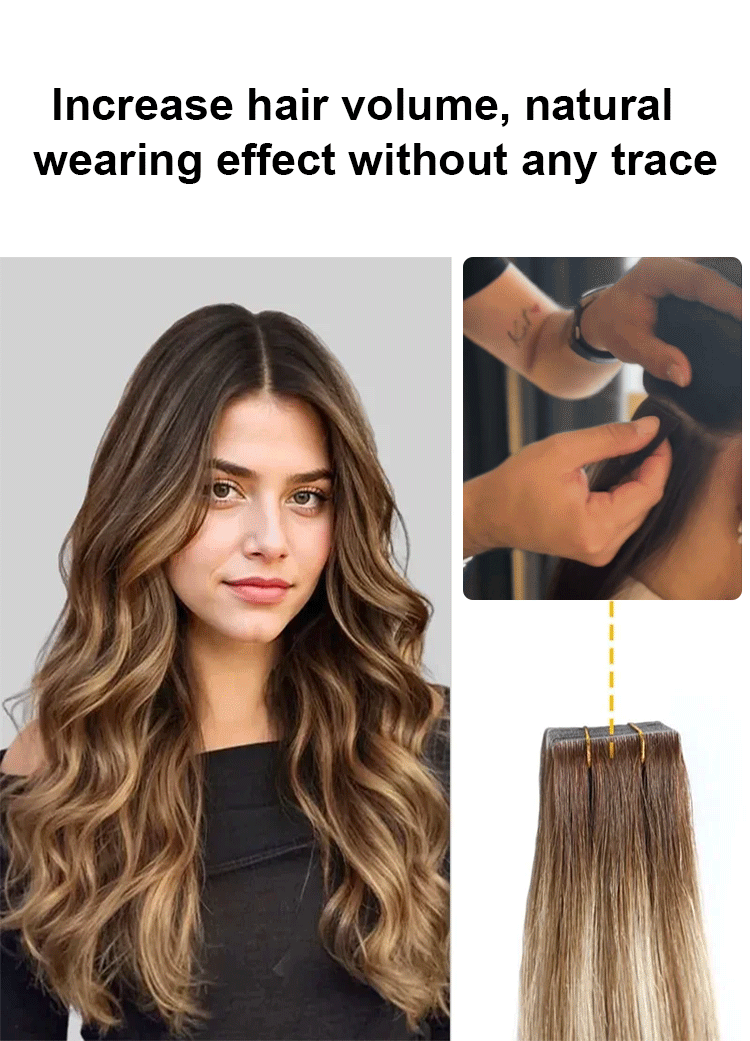 Natural wig patches, no one can tell it's a wig!