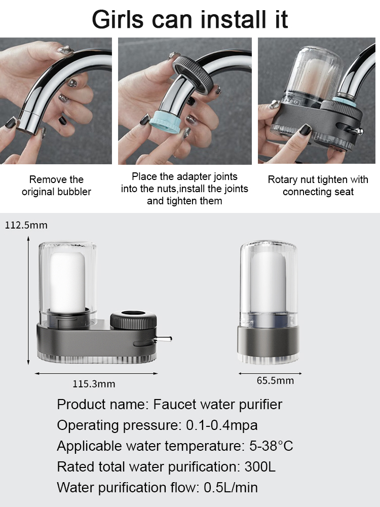 Who knew you could get clean, mineral-rich alkaline water without bottled water? Just 3 seconds to install! 🚰✨