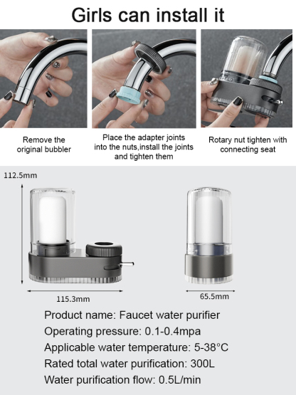 Who knew you could get clean, mineral-rich alkaline water without bottled water? Just 3 seconds to install! 🚰✨