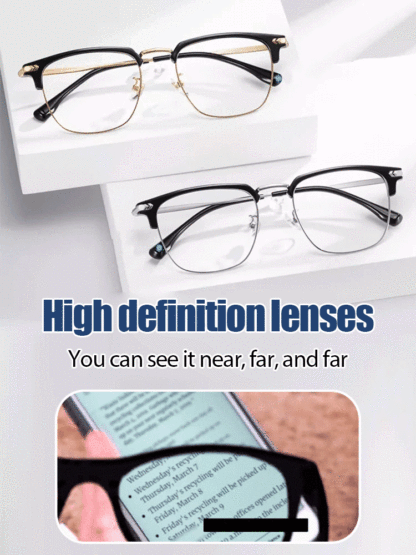 👓 Renew your vision and stay young: Smart zoom reading glasses let you see farther and look younger