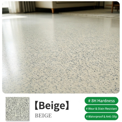 🔥 Liquid Steel Floor Coating | Self Leveling DIY | 2 Hr Quick Dry | 8H Hardness | 100% Baby Pet Safe 💎