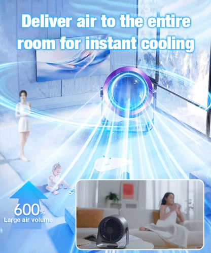 Mini desktop portable air conditioner: "Small size, big effect" 🚀. Featuring the latest quiet, energy-saving, and variable frequency cooling technology! ❄️✨