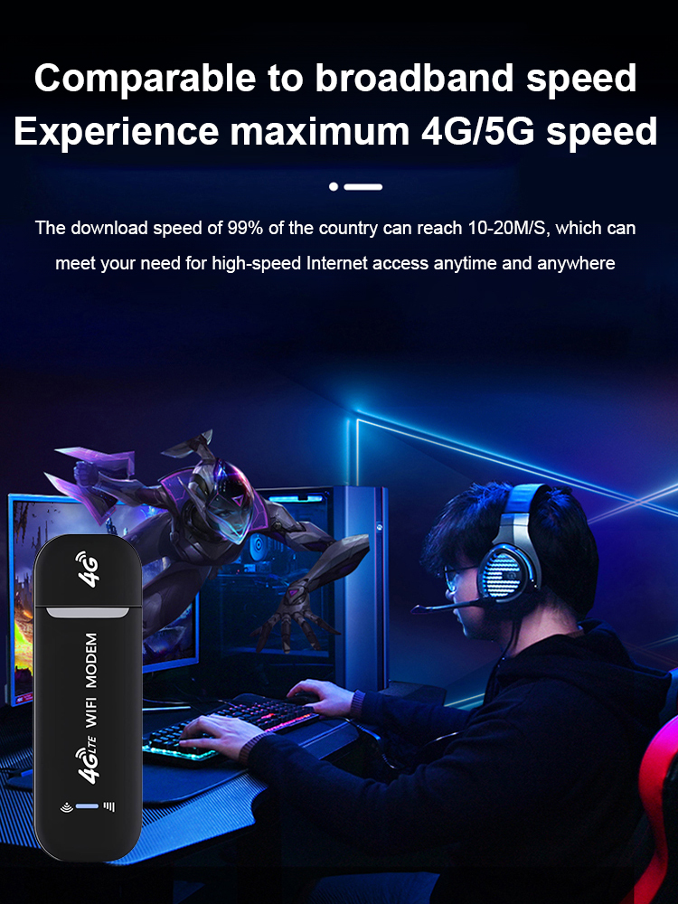 Portable 1000 Mbps WiFi, usable worldwide! 🌍 No SIM card needed! 📶✨