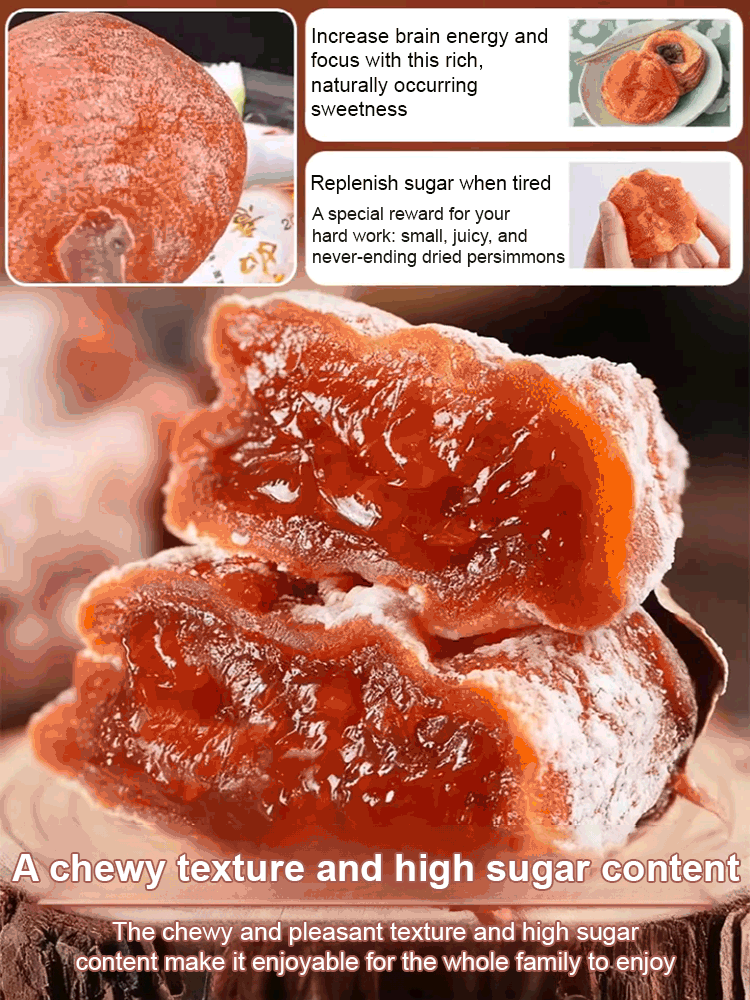 【Each pack contains 20 pieces】Directly from San Joaquin Valley Farms, these additive-free dried persimmons promise deliciousness. If you're not satisfied, even if there's only one left, you can get a full refund. 🍊✨