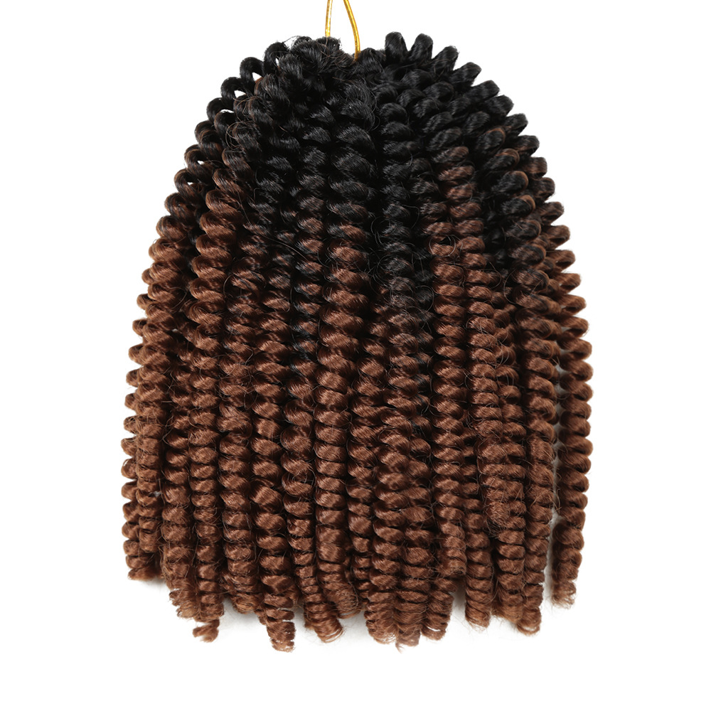 🌈 Effortlessly Chic 8-Inch, 15-Piece Double-Stranded Spring Dreadlocks 🚀 Quick and Easy to Wear for Stunning Hairstyles!