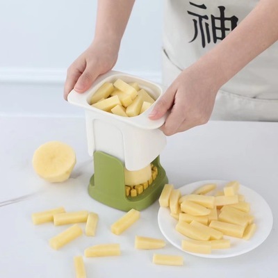 Multifunctional hand press type vegetable cutter
