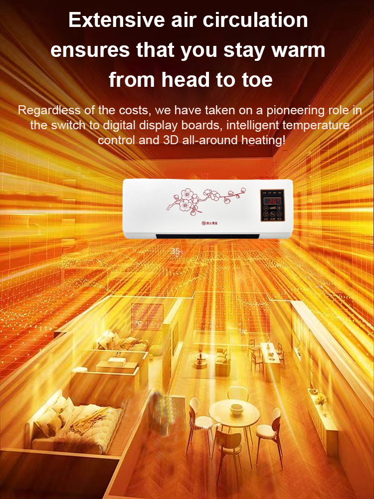 🌿 No-Installation Energy-Saving Air Conditioner 🌬️, 3 Seconds Fast Heating/Cooling ⏱️, No External Unit 🚫, Plug and Play 🔌!