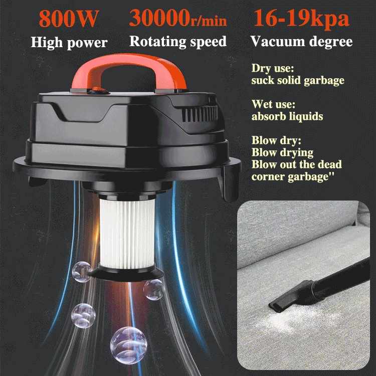 Super powerful high suction vacuum cleaner