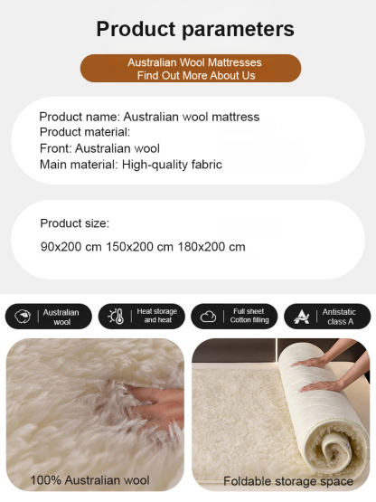 Luxurious Australian Wool Overlay 🇦🇺 | Your Dream in the Clouds! ☁️