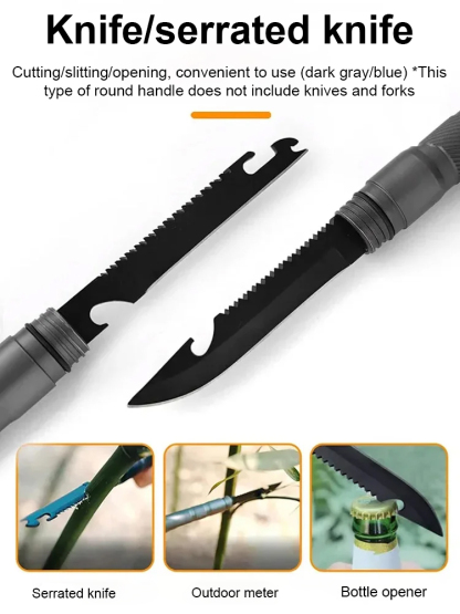 Multi-functional self-defense hiking stick, no permit required. 🥾🦯