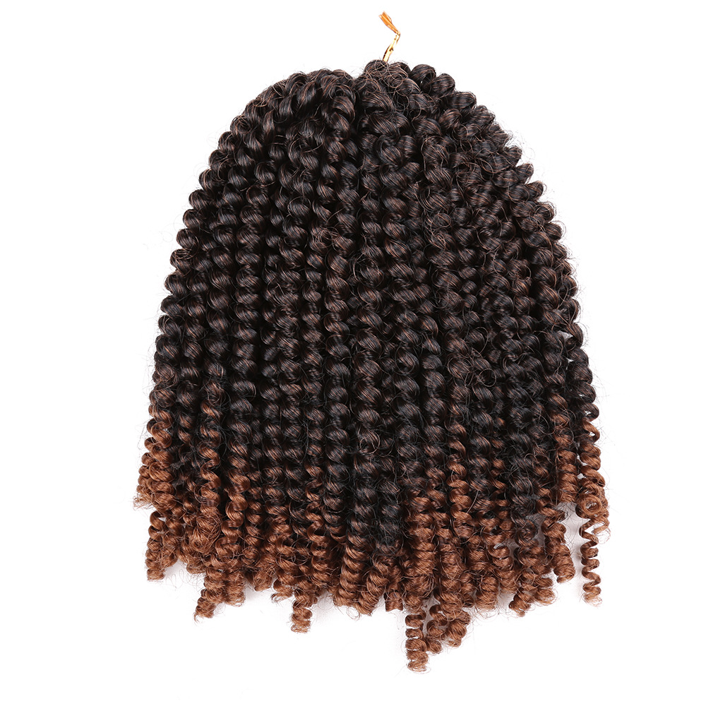🌈 Effortlessly Chic 8-Inch, 15-Piece Double-Stranded Spring Dreadlocks 🚀 Quick and Easy to Wear for Stunning Hairstyles!