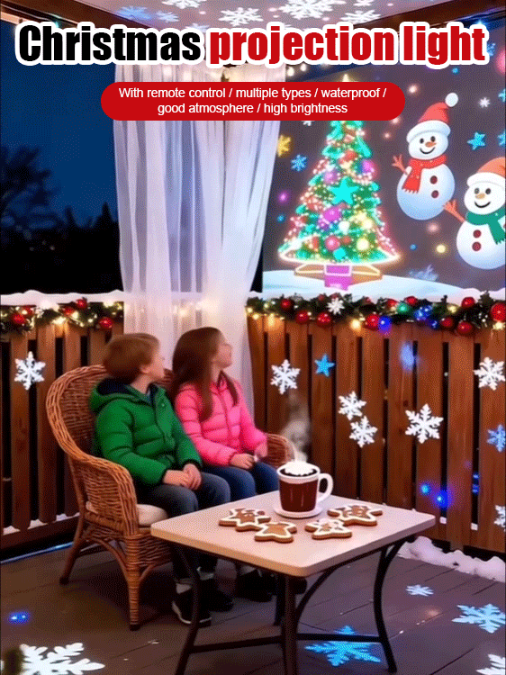【Christmas + Snowflake】Projection Light